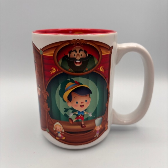 Disney Other - Disney Parks Pinocchio Cartoon Chibi Collectible Coffee Mug